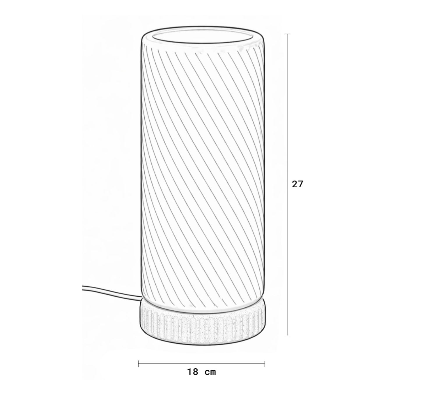 Twist lamp